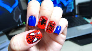 Spider-Man Nails