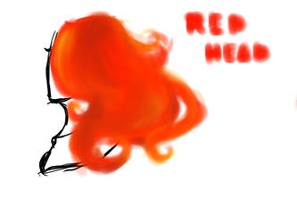 CR Canvas - Red Head