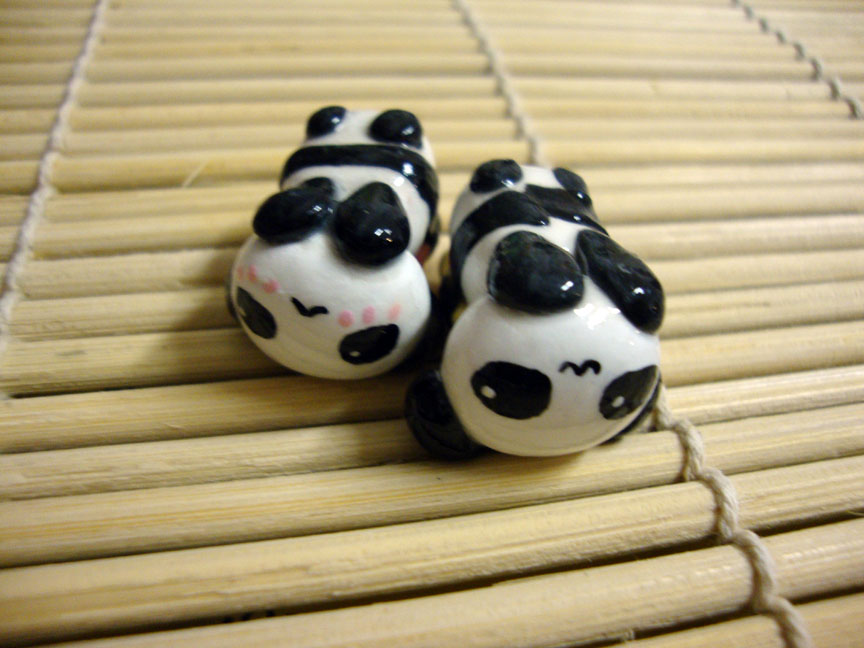 kawaii panda sushi tummy