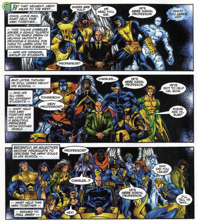 1997 Uncanny X Men With Professor Charles Xavier By Trivto On Deviantart 1997 Uncanny X Men With Professor Charles Xavier By Trivto On Deviantart