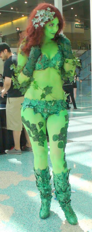 Poison Ivy turned green at Comikaze 2012