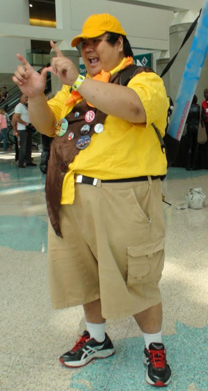 Young Wilderness Explorer, Russell, in Up Animated by trivto on DeviantArt