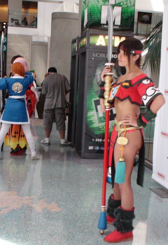 Seung Mina from Namco's Soulcalibur at AX 2012