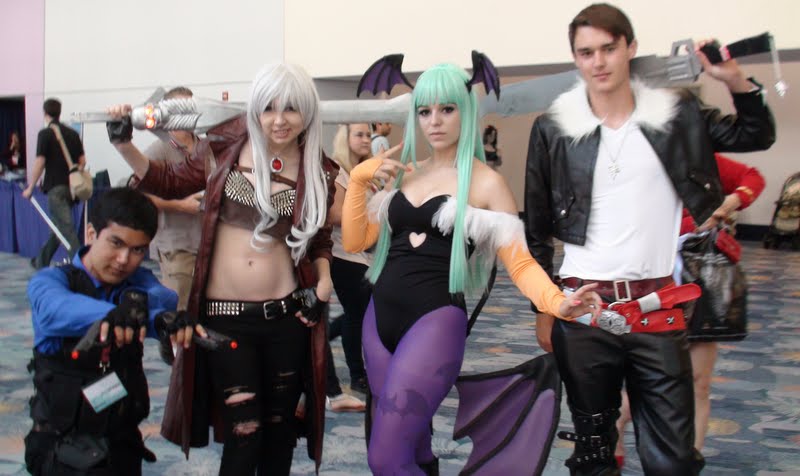 Agent Zero, Dante, Morrigan, and Squall Leonheart