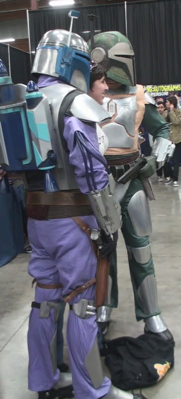 Mandalorian bounty hunters at CosplayCon 2013