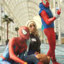 Scarlet Spider, Gwen Stacy, and Spider-Man