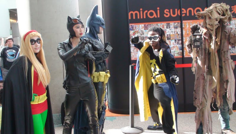 Robin, Catwoman, Batman, Static Shock, Scarecrow