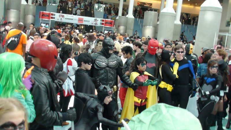 DC Superheroes and Villains at Anime Expo 2013