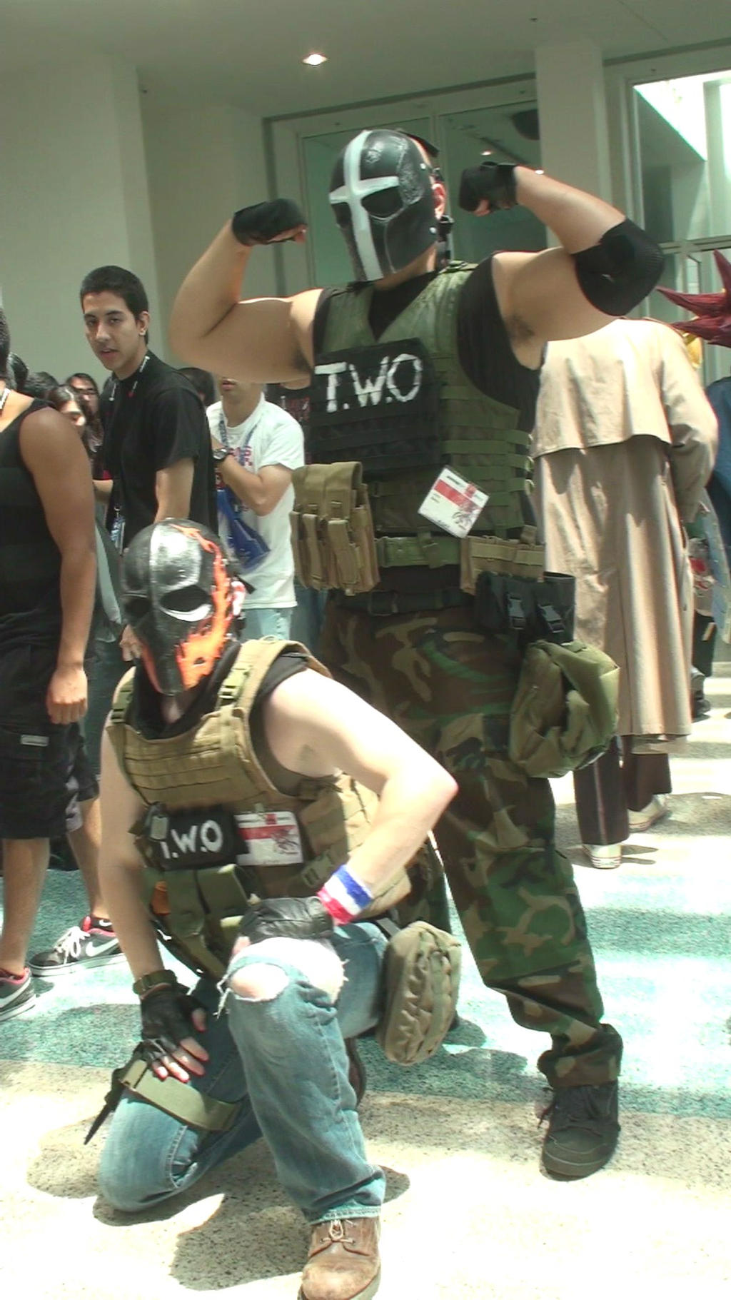 Elliot Salem and Tyson Rios from Army of Two by trivto on DeviantArt
