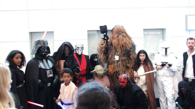 Characters at Star Wars Celebration 2015