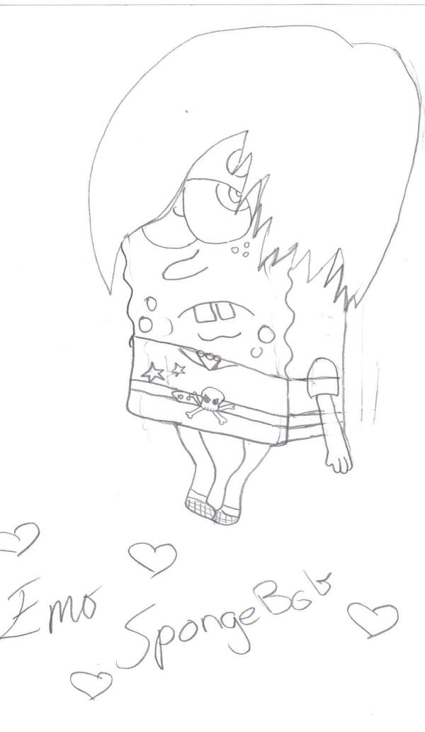 Emo Spongebob By Gmfisme On DeviantArt emo-spongebob-by-gmfisme-on-deviantart