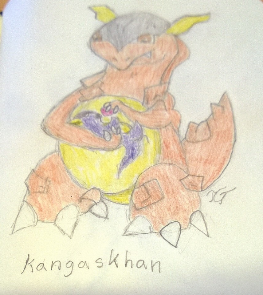 Kangaskhan I Farver