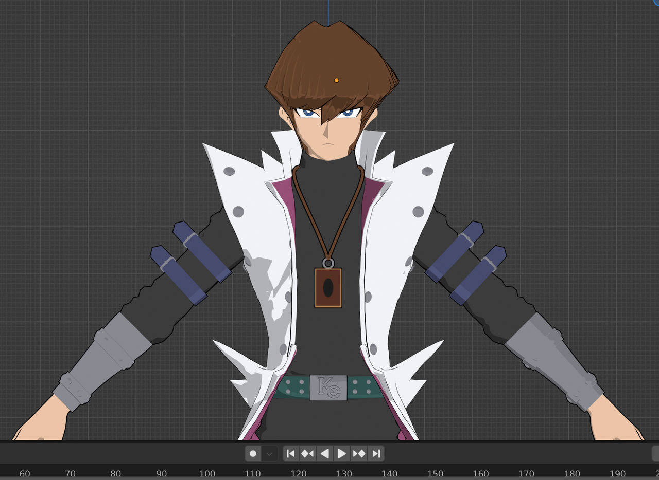 Seto Kaiba 3d model by Josocki on DeviantArt