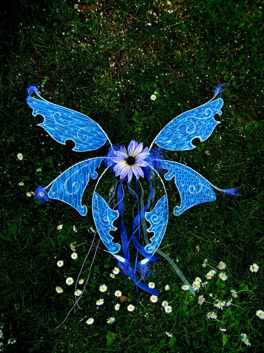 Fab Blue Manga Wings