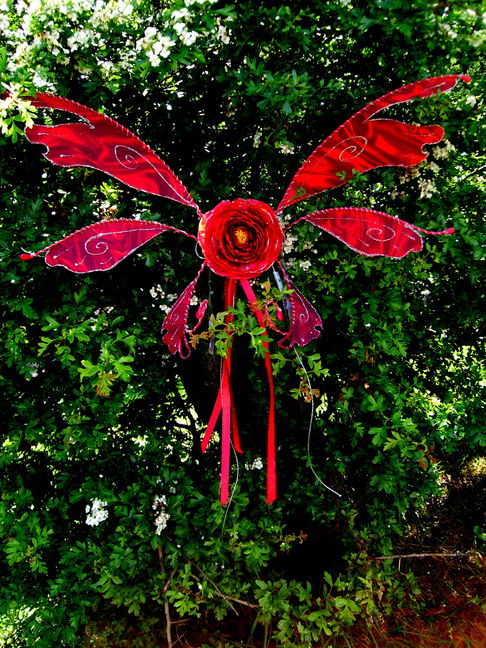 Fab Red Manga Wings