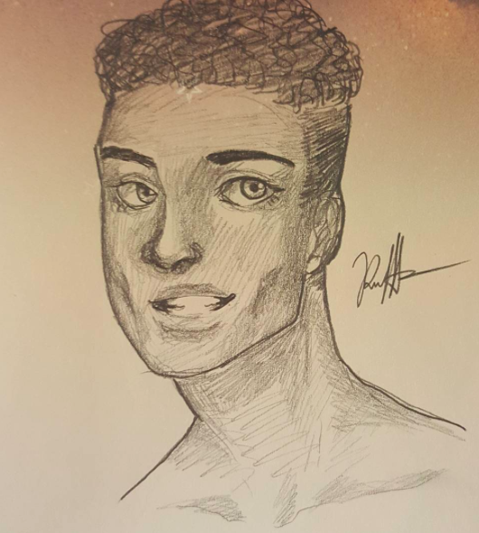 Guy with dimples by roji168 on DeviantArt Guy with dimples by roji168 on DeviantArt