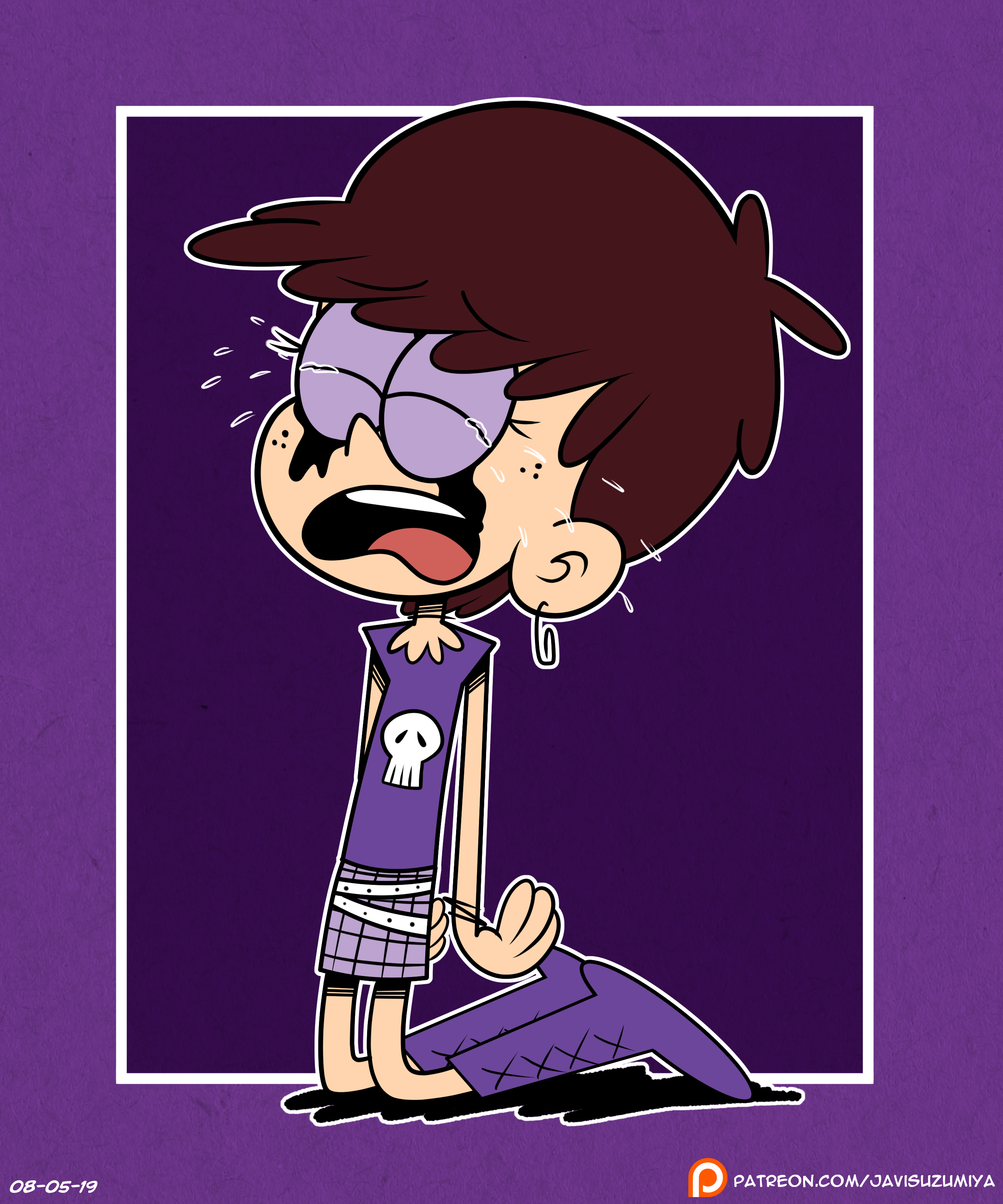 Luna Loud Crying by JaviSuzumiya on DeviantArt