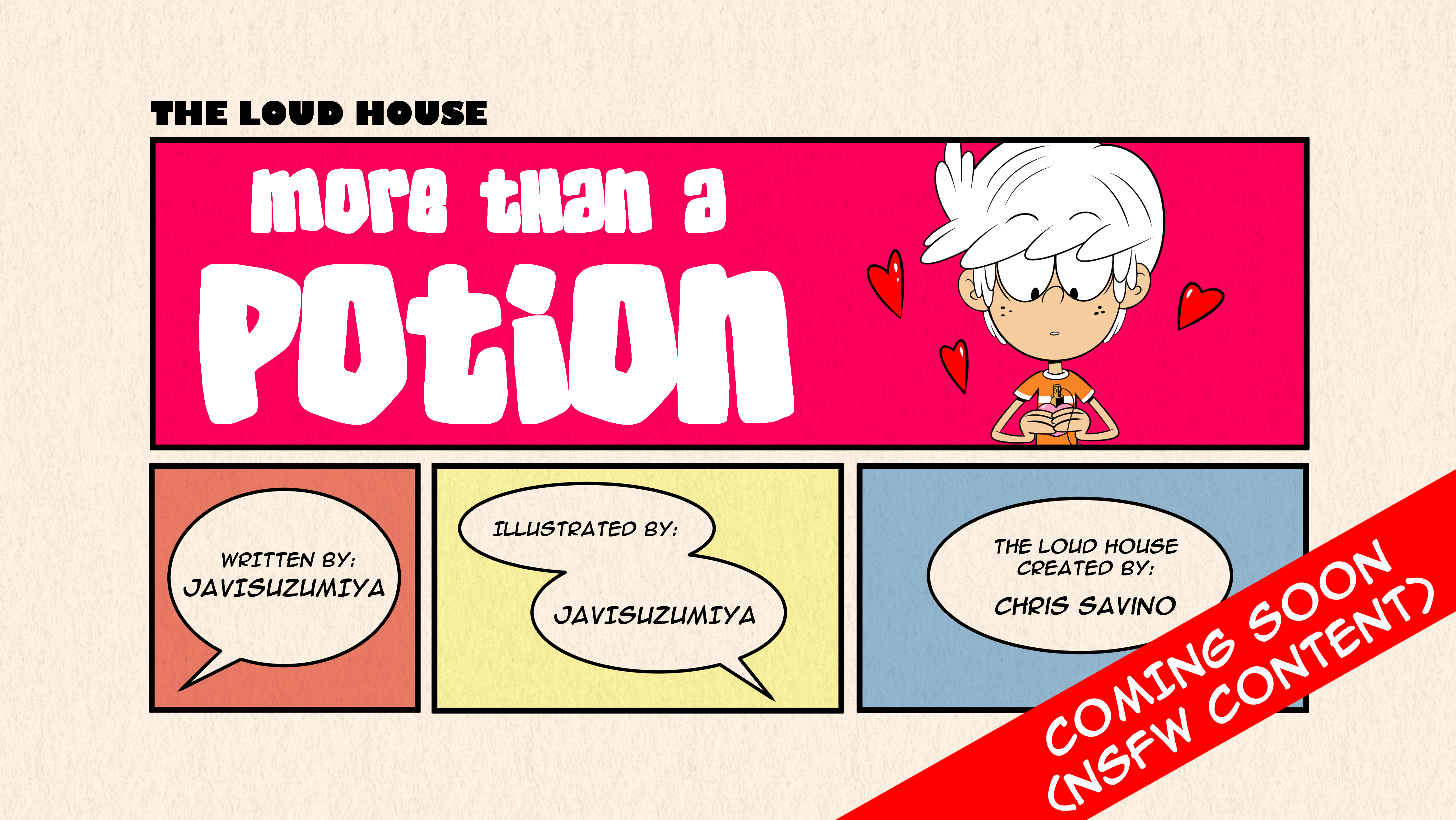 More Than A Potion Comic More Than a Potion - Title Card by JaviSuzumiya on DeviantArt