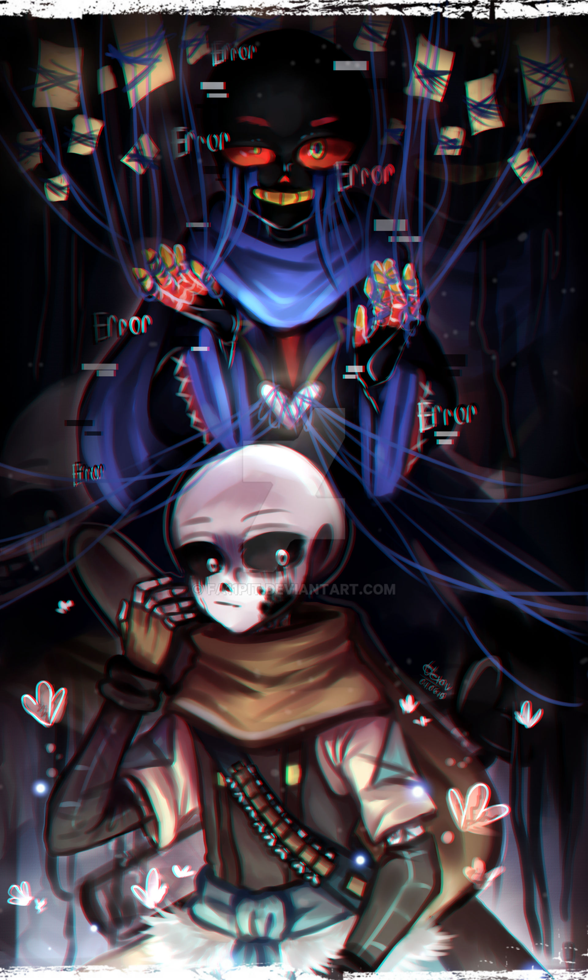 Error and Ink!!! by Fa11PiT on DeviantArt