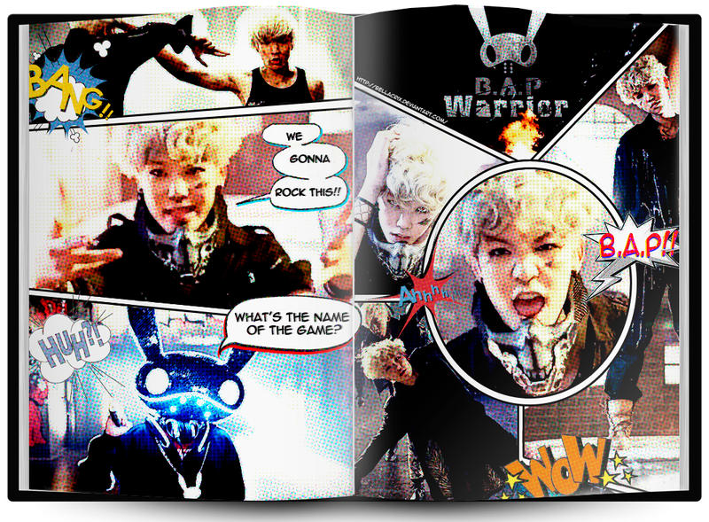 BAP Zelo Warrior Comic