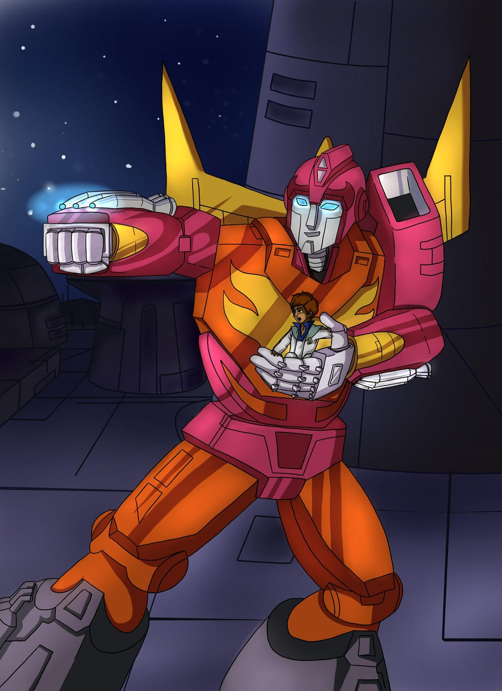 Transformers Hot Rod by Tsosie on DeviantArt