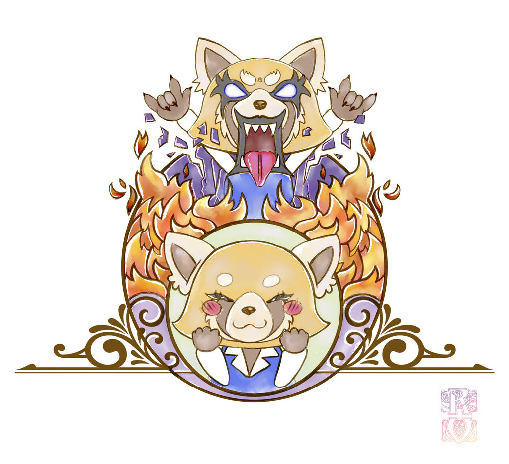 Aggretsuko Pattern Aggretsuko by UmbHowl on DeviantArt