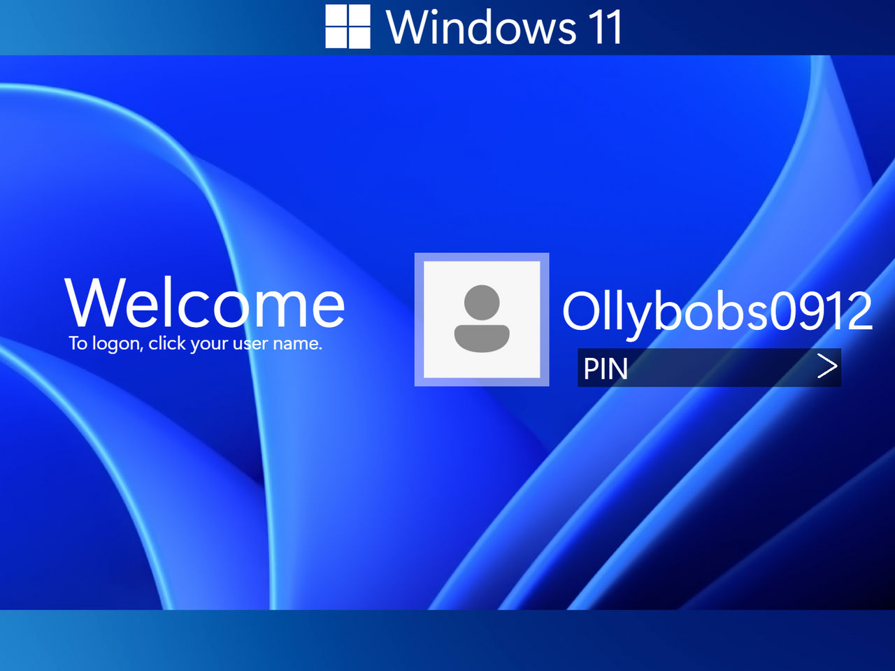 Windows XP logon screen styled like Windows 11 by OllyWindows007 on ...