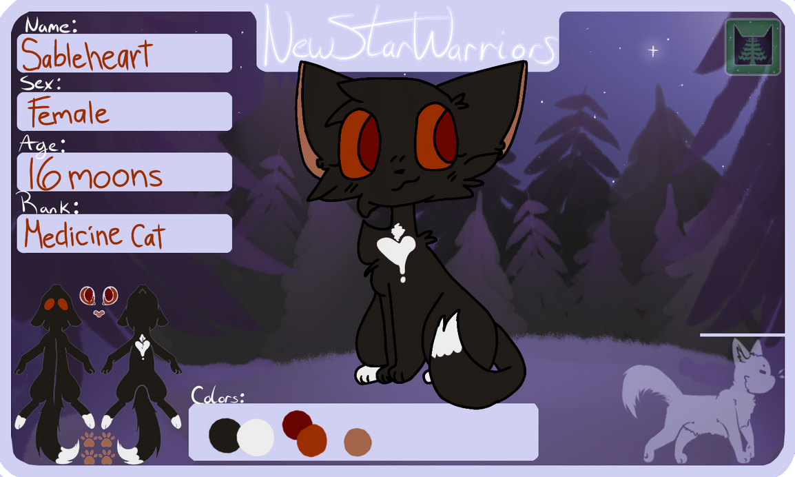 Sableheart || NSW Application by UnpredicableAri on DeviantArt