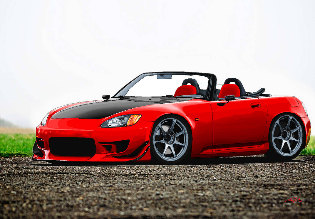 Honda S2000 Microsoft paint