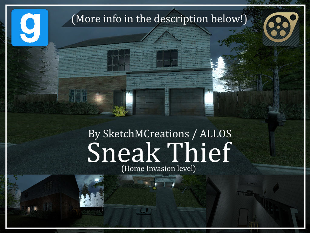 map sneak thief home invasion level by secminourthethird on deviantart