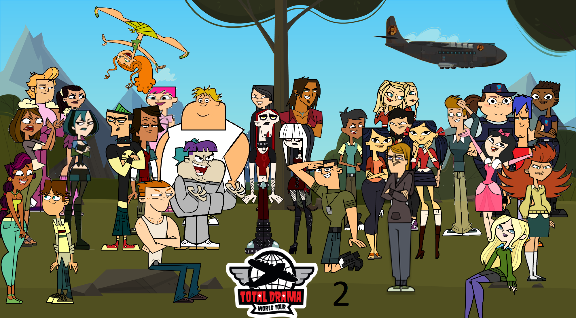 Total Drama World Tour 2 Title Card by SilverPhantom27 on DeviantArt