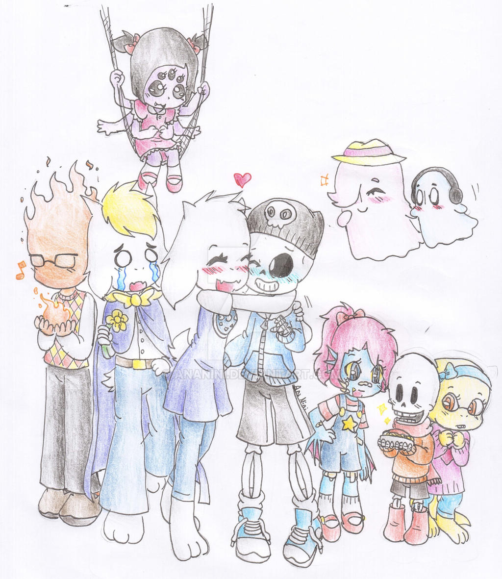Undertale Child Undertale Cast--Children by AnaNini on DeviantArt