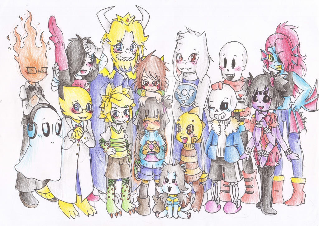 Undertale Squad by AnaNini on DeviantArt