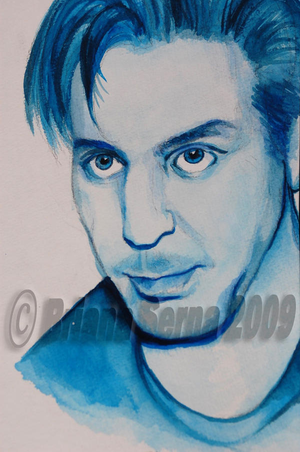 Till Lindemann in Blue