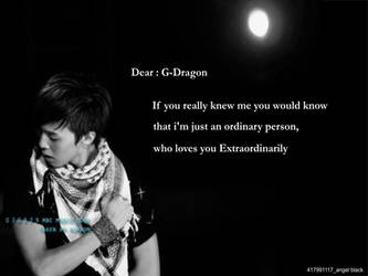 I love you GD