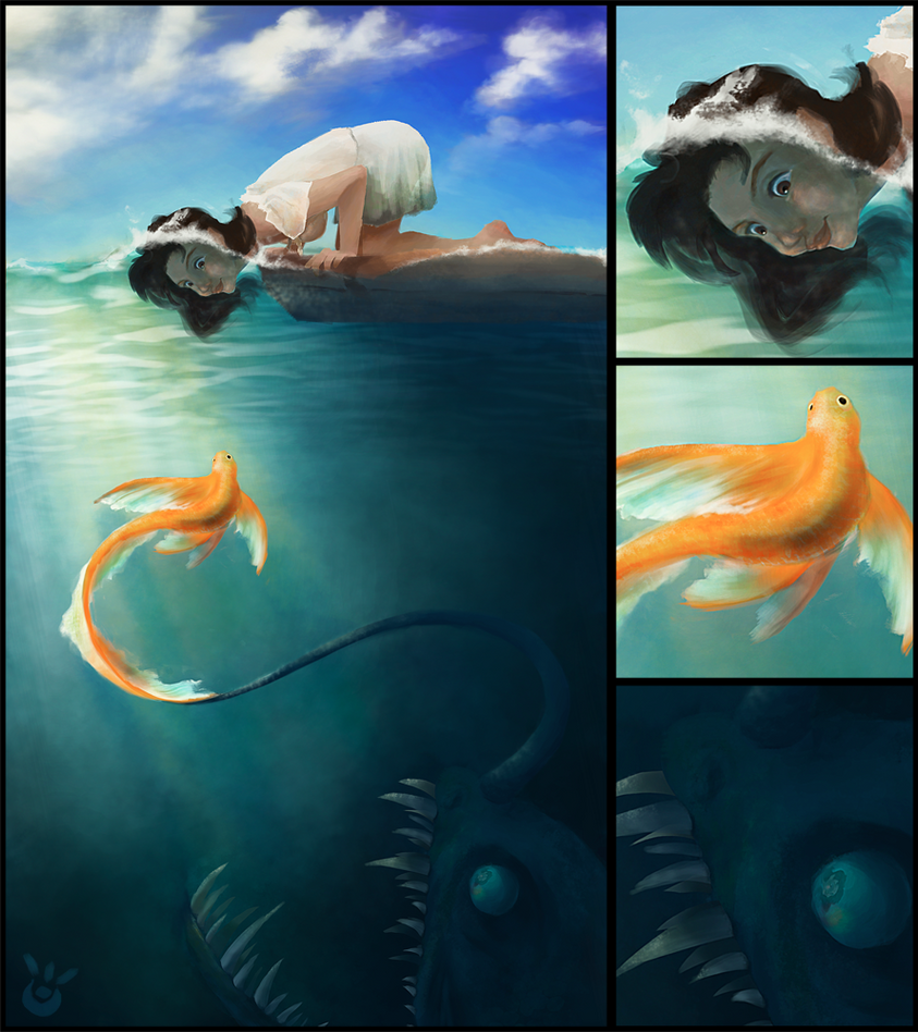 do not feed the fish by enjuvarue
