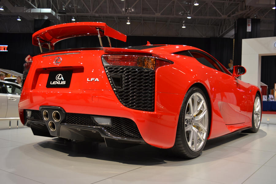 Lexus LFA (Rear 3/4) by Anths95 on DeviantArt