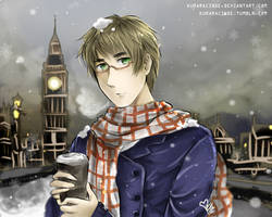 APH England - Tsundere Winter Potrait