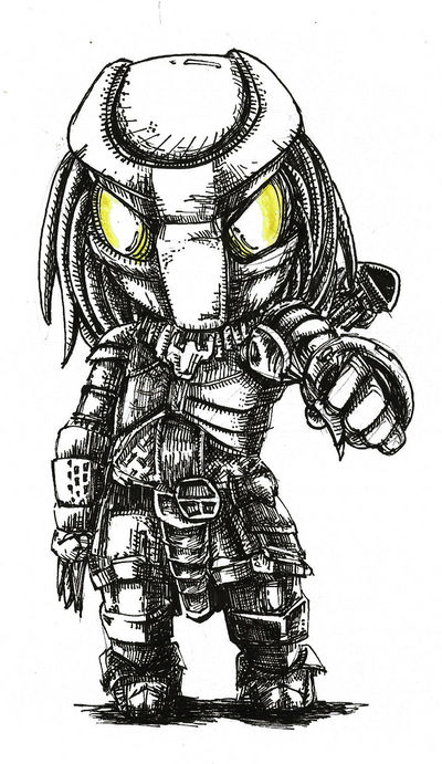 Chibi Predator by no-wing on DeviantArt