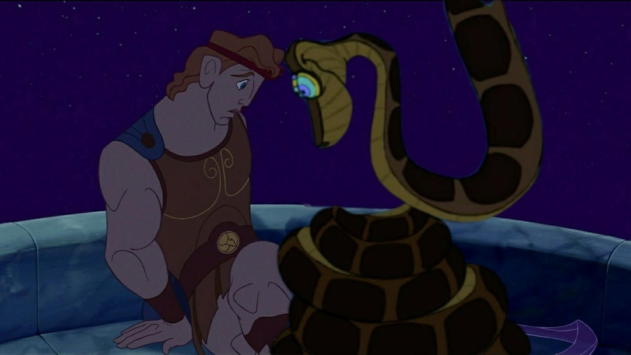 Hercules Weak Hercules and Kaa - Weak Ankles by HYDRArules on DeviantArt