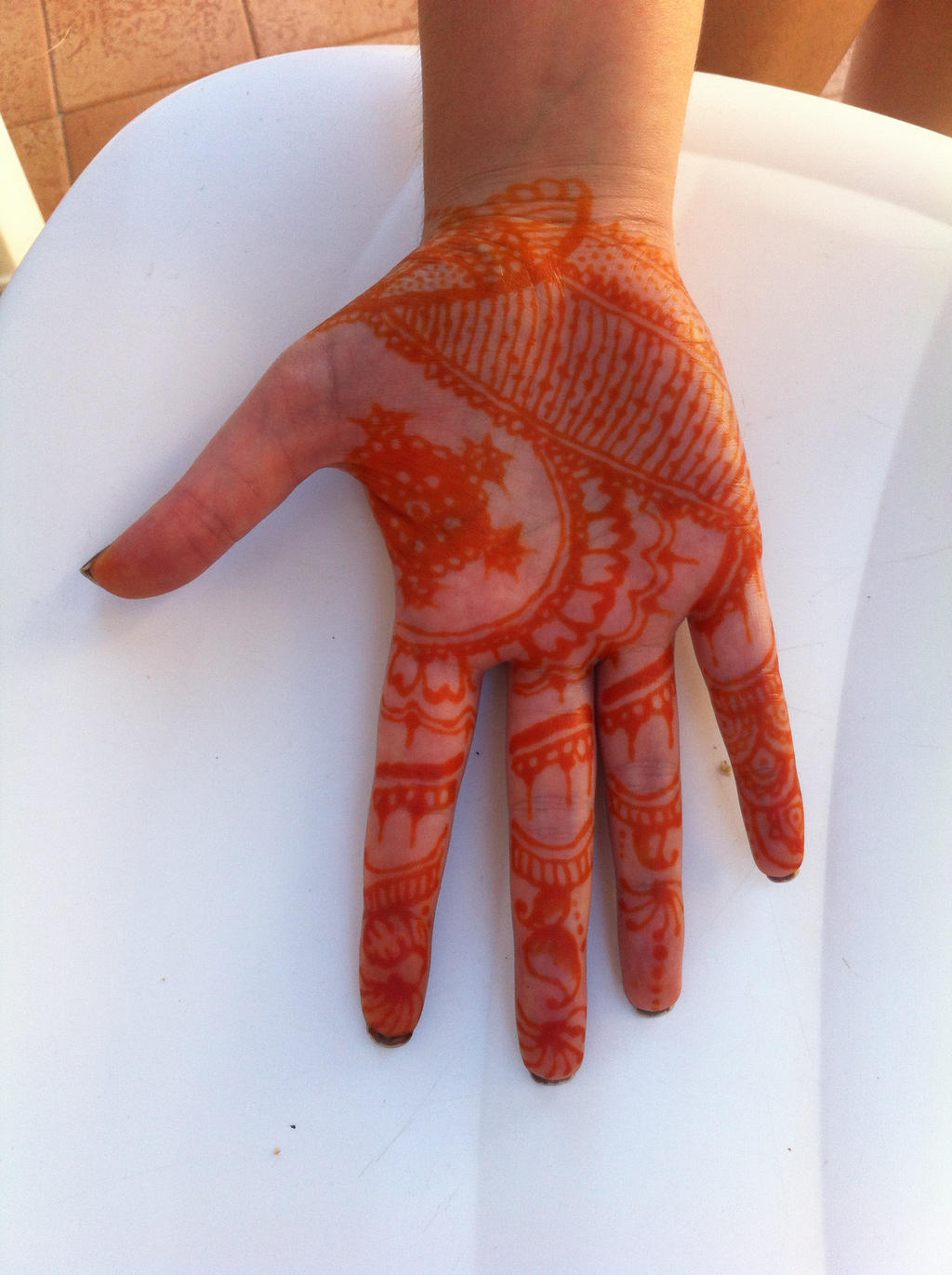 hand henna