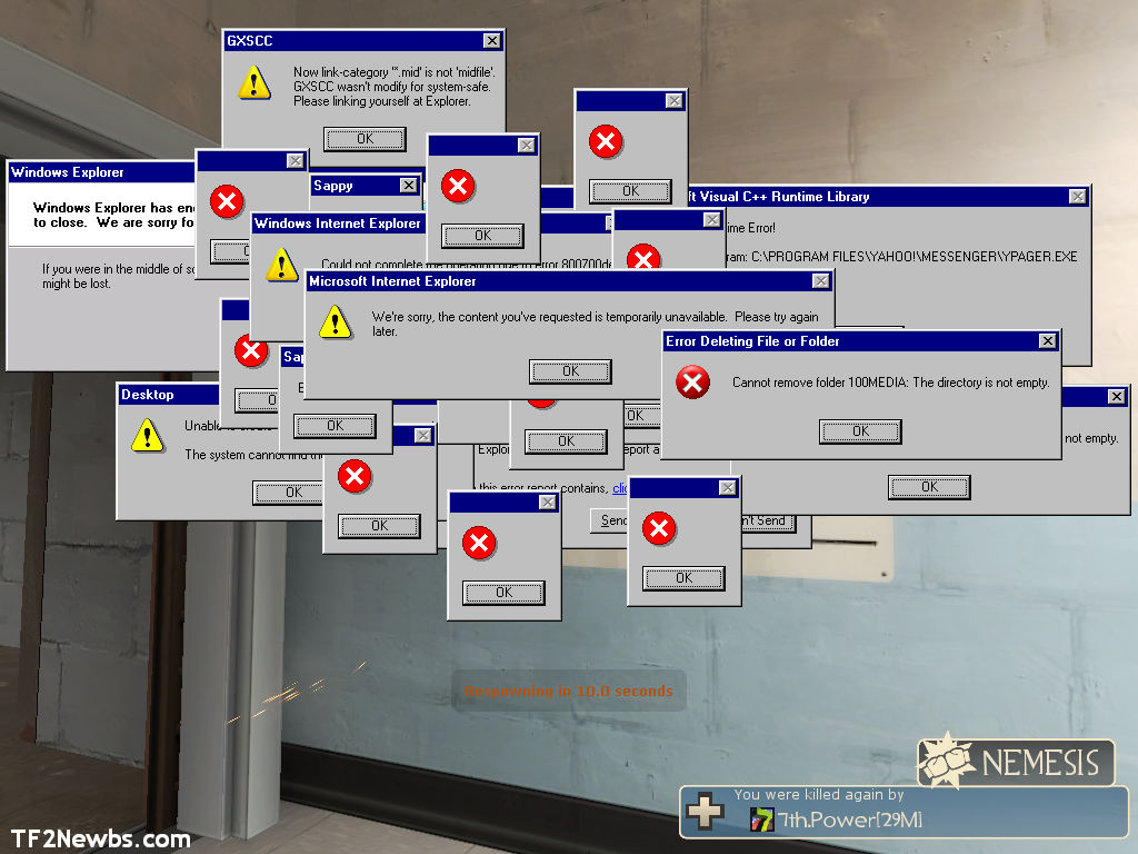 Windows XP Error Virus -1 by marcelinedude364 on DeviantArt