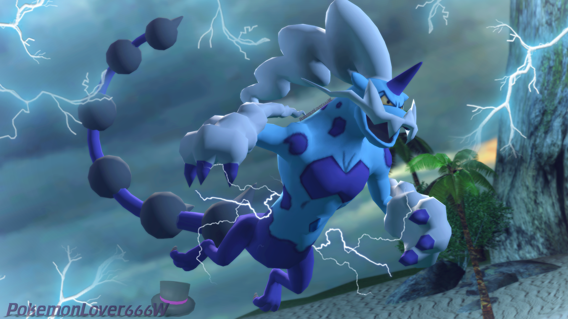 Thundurus: Therian Forme by Dra-ghost on Newgrounds