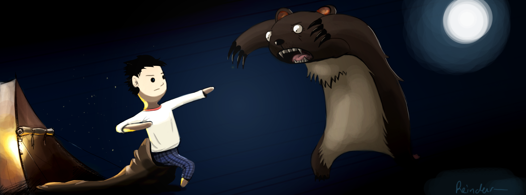 Bear fight