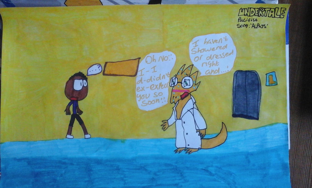 The lab of Dr Alphys by goodra676 on DeviantArt
