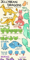 Jellybean Dragons: Species Info