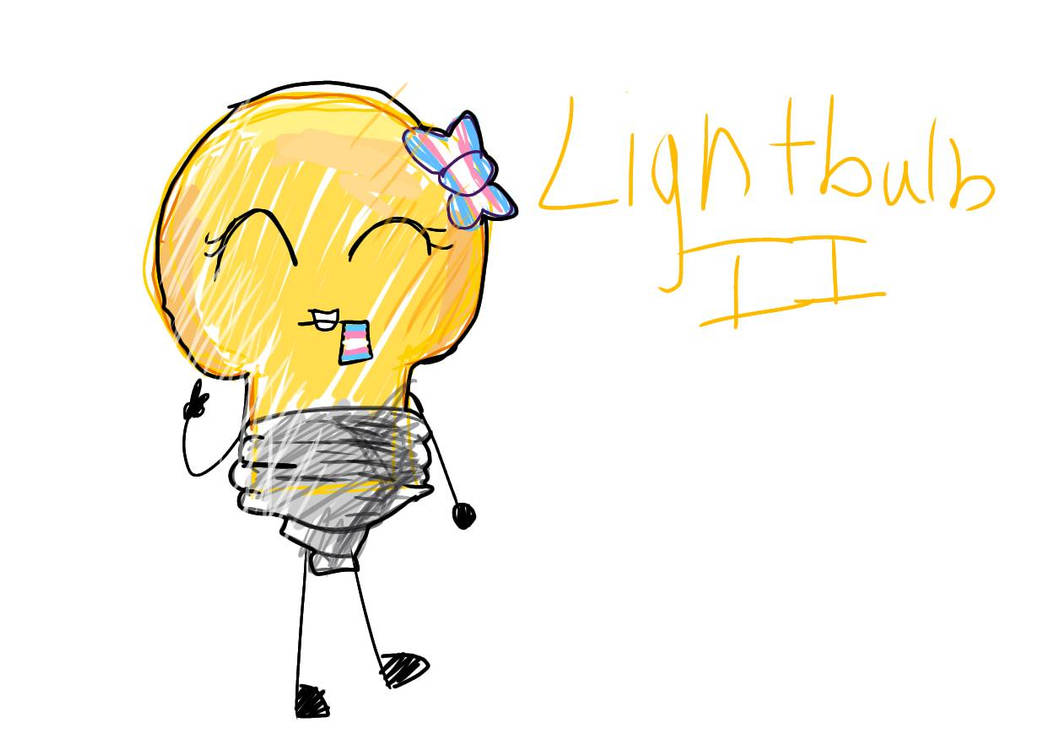 Light Bulb Gd Deviantart Lightbulb II in my artstyle by flynnsecth3570 on DeviantArt