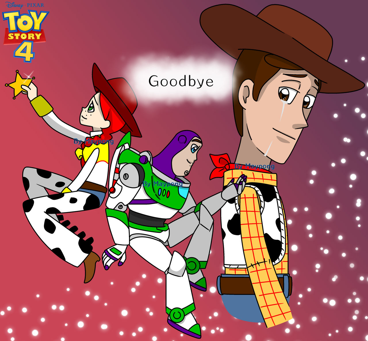 Toy Story Bonnie plays with Jessie and Bullseye, Can you fe…