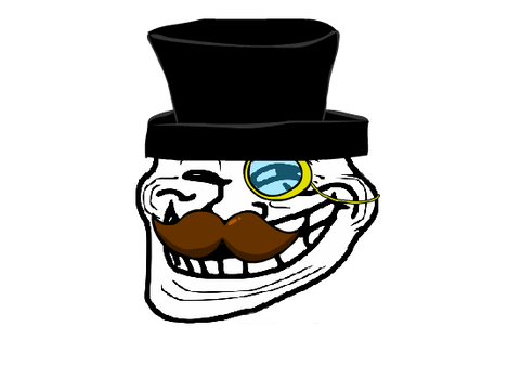 British troll face