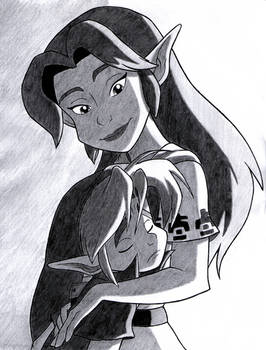 Link and Cremia Majora's Mask